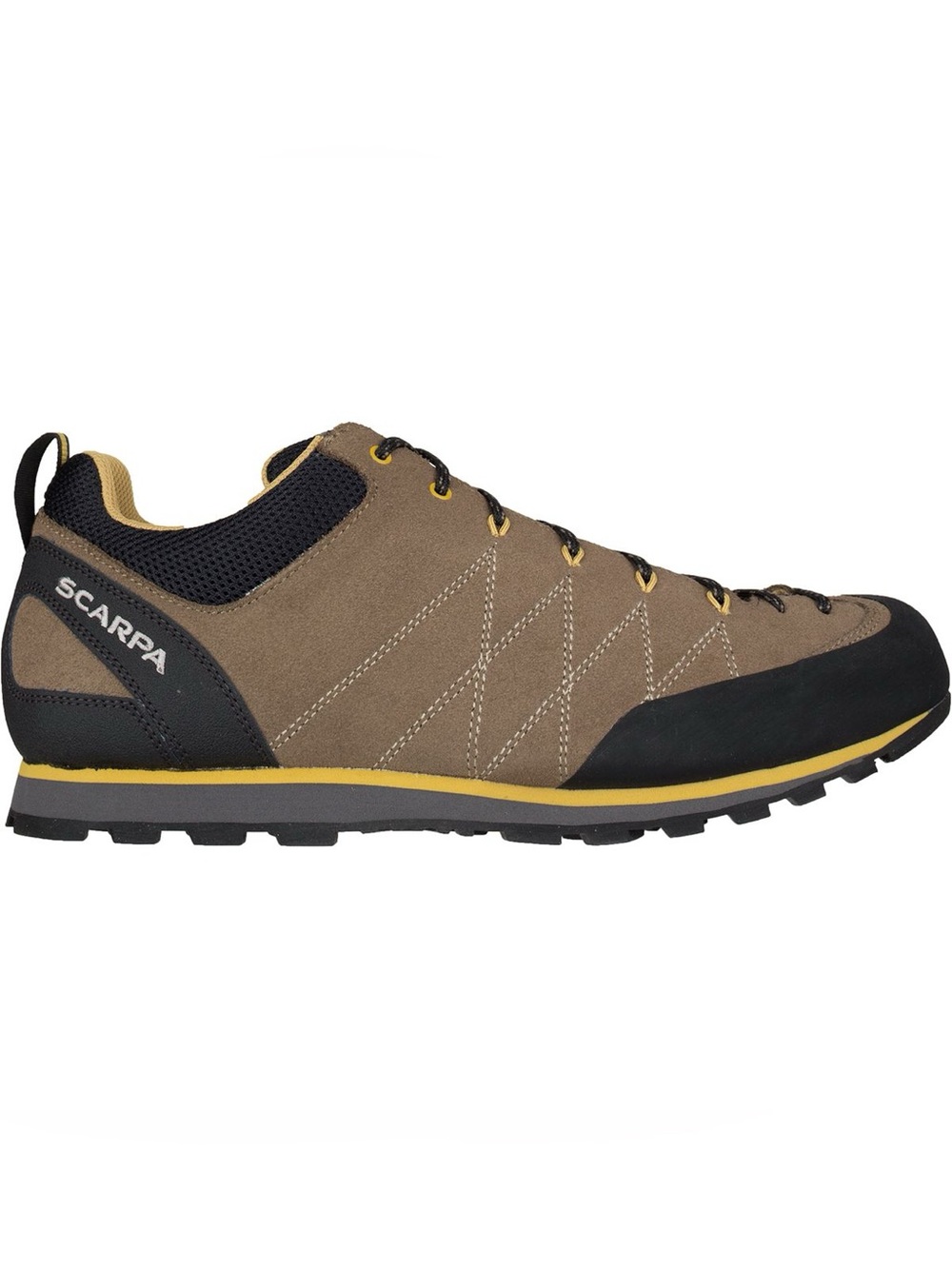 Scarpa Crux Mens Hiking Athletic Shoes US 11.5 Vibram Sole Leather Lace Up